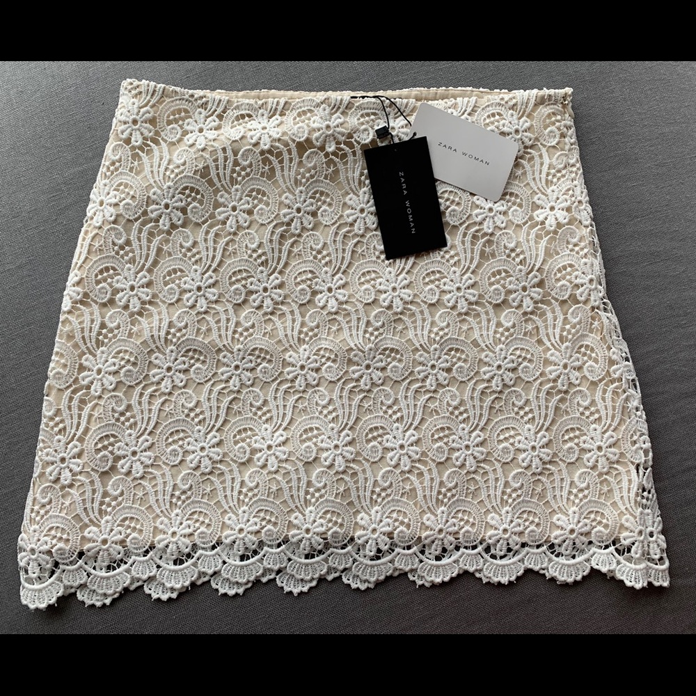 Zara Lace skirt